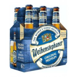 WEIHENSTEPHAN ORIGINAL LAGER 12oz 6PK BOTTLES - Schaefer’s