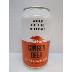 Wolf Of The Willows Ginger Beer Low Sugar 4% 355ml - Grape & Grain