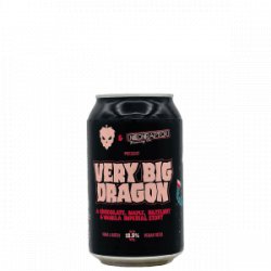 Fierce Beer X Neon Raptor – Very Big Dragon - Rebel Beer Cans