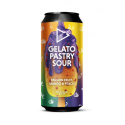 Funky Fluid - Gelato: Passion Fruit, Mango & Peach Ice Cream - Fruited Sour - Hopfnung