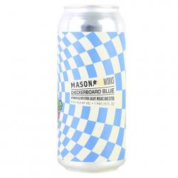 Mason Ale Works Checkerboard Blue