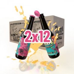 Oferta 70% dto 12x2 Pack Botella 33cl Double Neipa LLUITA 8%vol - Click&Brew