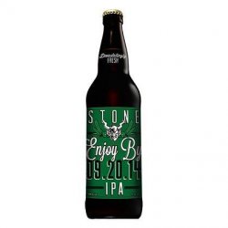 Stone Brewing Stone Enjoy By 09.20.14 IPA