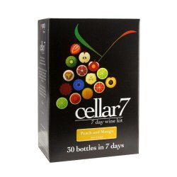 Cellar 7 - Peach & Mango - 30 Bottle Wine Kit - Brewbitz Homebrew Shop