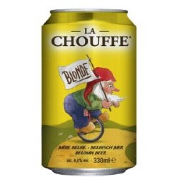 La Chouffe Blonde Can 330ML - Drink Store