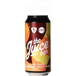 Rock City The Juice Bar 5 Peach Cherries Cheesecake Apricot Vanilla - Mister Hop