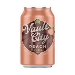 Vault City Brewing Peach Ice Tea - Elings