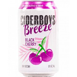 Ciderboys Hard Cider Breeze Black Cherry - Half Time