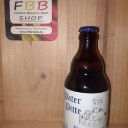 Pater pitte blond - Famous Belgian Beer
