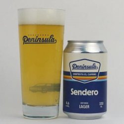 Península Sendero 4,6% Lata 33cl - La Domadora y el León