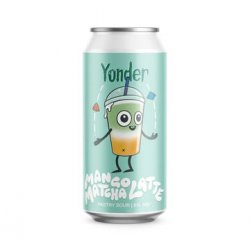 Yonder Brewing Mango Matcha Latte