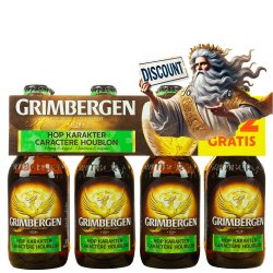 Grimbergen Hop Karakter 33Cl 6+2 - Belgian Beer Heaven