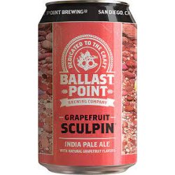 Ballast Point Grapefruit Sculpin IPA 2412oz cans - Beverages2u