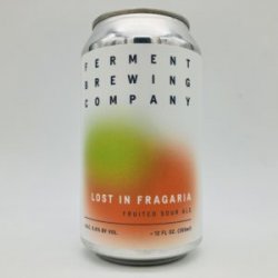 Ferment Lost in Fragaria Strawberry Sour Can - Bottleworks