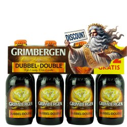 Grimbergen Dubbel 33Cl 6+2 - Belgian Beer Heaven