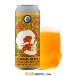 Espiga Bloomy Skull 44cl - 2D2Dspuma