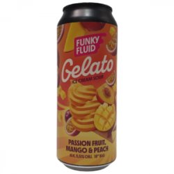 Funky Fluid Gelato: Passion Fruit, Mango & Peach Funky Fluid Gelato: Passion Fruit, Mango & Peach