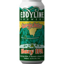 Eddyline Gorge Juice Hazy IPA 440ml - The Beer Cellar