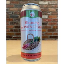 Microbrasserie Pit Caribou. La Blanche du Printemps - Beau Dégât