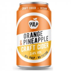 PULP Craft Cider Orange & Pineapple