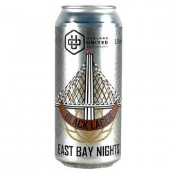 Oakland United East Bay Nights Black Lager - CraftShack