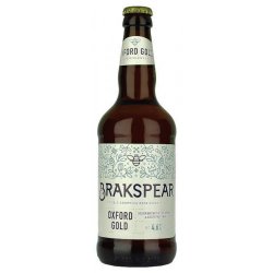 Brakspear Oxford Gold - Beers of Europe