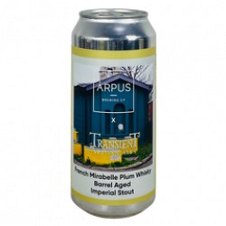 Ārpus Brewing Co. Ārpus X Transient Artisan Ales French Mirabelle Plum Whisky Barrel Aged Imperial Stout