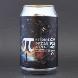 Nerd - Pi: Pecan Pie Imperial Stout - 10.3% (330ml) - Ghost Whale