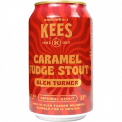 Brouwerij Kees Caramel Fudge Stout Glenn Turner Edition