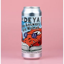 DEYA Brewing Company The Answers Are Written