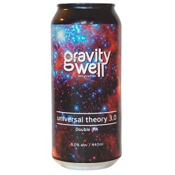 Gravity Well Universal Theory 3.0 DIPA 440ml (8%) - Indiebeer