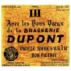 Dupont Avec les bons Voeux 750ML - Bine & Vine