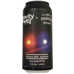 Gravity Well x Pinnora Collab - Binary Star System NEIPA 440ml (7.2%) - Indiebeer