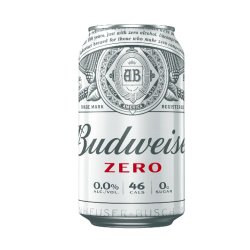 Budweiser Zero Alcohol Free Lager 0% - The Alcohol Free Co