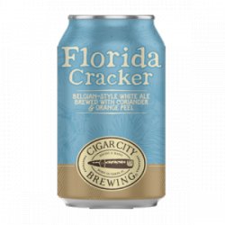 Cigar City Florida Cracker Wit Beer 355ml Can - Beer Head