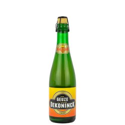 Dekoninck Oude Gueuze 37,5Cl - Belgian Beer Heaven