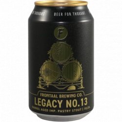 Frontaal Brewing Co. Legacy No.13 - Dokter Bier