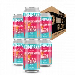 KOMPAAN Levensgenieter 6 cans - KOMPAAN Dutch Craft Beer Company