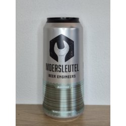 Moersleutel Craft Brewery Barcode: Silver & Aquamarine
