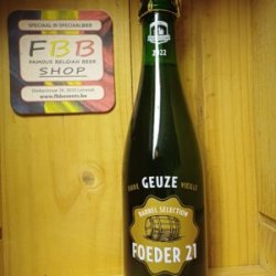 Brouwerij Oud Beersel Oude Geuze Vieille Barrel Selection Foeder 21 (2019)