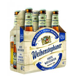 Weihenstephaner Hefeweissbier 11.2oz-6pk - Bine & Vine