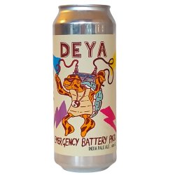 DEYA Emergency Battery Pack IPA 500ml (6%) - Indiebeer