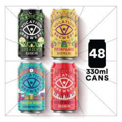 48PK Vocation Craft Beer Box  Mixed IPA Case - Vocation