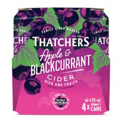 Thatchers Apple & Blackcurrant Cider