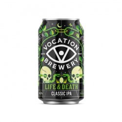 Life & Death 6.5% classic IPA from Vocation brewery 330ml - Vocation