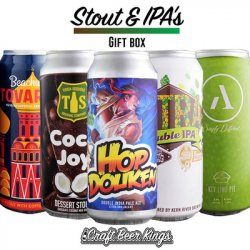 Stout and IPA Gift Box - Free Shipping! - Craft Beer Kings