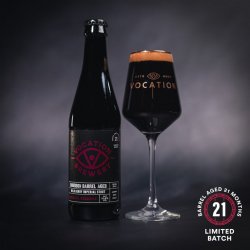 Vocation Wild Berry Imperial Stout  11.6% Bourbon Barrel Aged Beer  330ml bot - Vocation