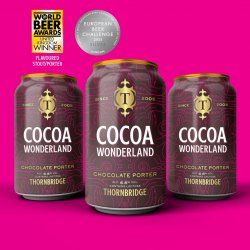 Thornbridge Cocoa Wonderland, 6.8% Chocolate Porter 12x330 ml cans - Thornbridge Brewery