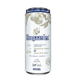 Cerveja Hoegaarden White Lata 269ml - Imigrantes Bebidas