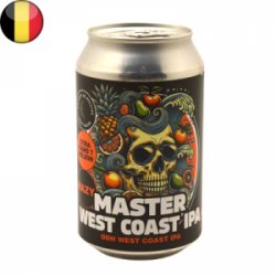 Brewery De Meester MASTER WEST COAST IPA Brewery De Meester MASTER WEST COAST IPA